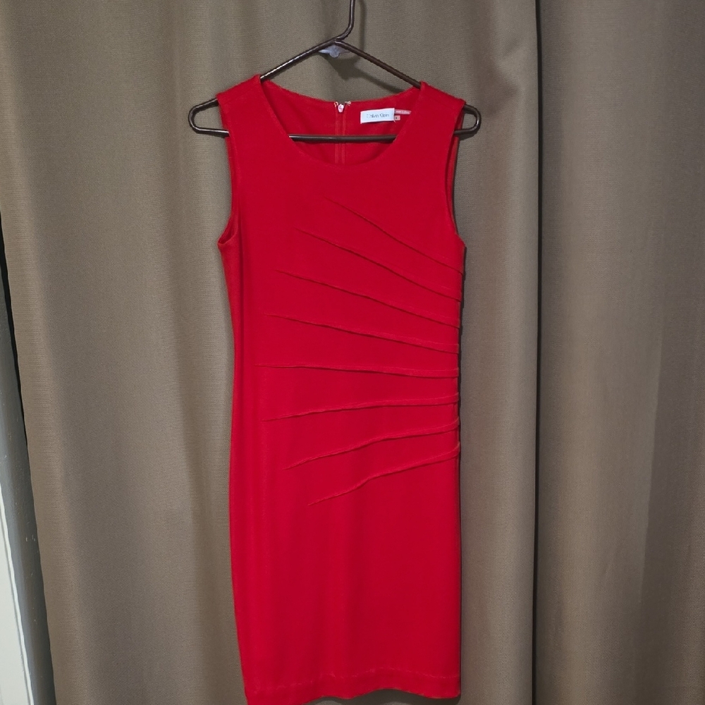 Red Cocktail Dress Size 4
